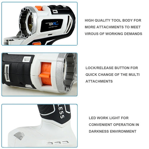 BrushMax -  12 In 1 cordless Multifunctional Combo Kit™