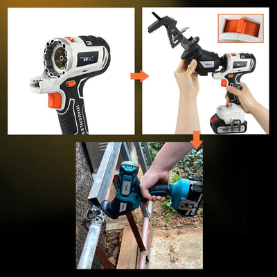 BrushMax - 12 In 1 cordless Multifunctional Combo Kit - TumTum