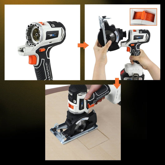 BrushMax - 12 In 1 cordless Multifunctional Combo Kit - TumTum
