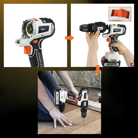 BrushMax - 12 In 1 cordless Multifunctional Combo Kit - TumTum