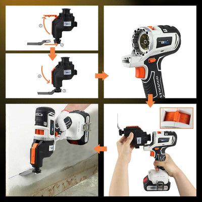 BrushMax - 12 In 1 cordless Multifunctional Combo Kit - TumTum