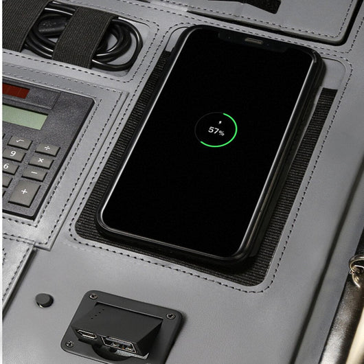 Business portable notebook With USB Phone Charger - TumTum