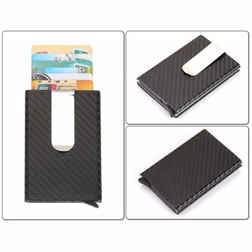 CarbonFlick - Carbon Fiber Card Holder™