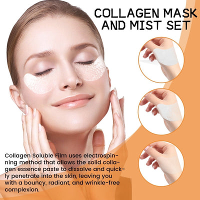 CollagMask™ - 10PCS COLLAGEN FILM MASK - TumTum