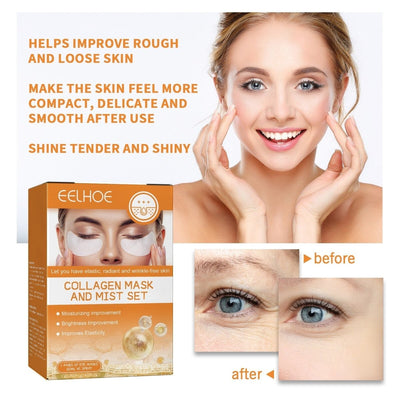 CollagMask™ - 10PCS COLLAGEN FILM MASK - TumTum