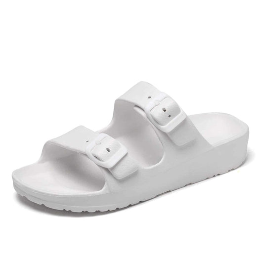 ComfyComfy™ - Women's Comfort Slides Double Buckle Adjustable Sandals - TumTum