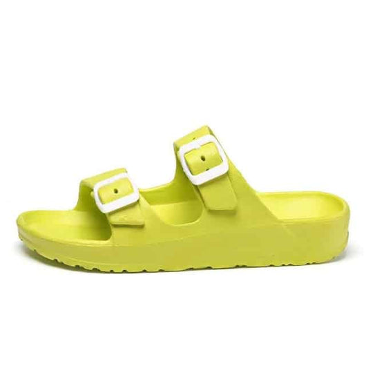 ComfyComfy™ - Women's Comfort Slides Double Buckle Adjustable Sandals - TumTum