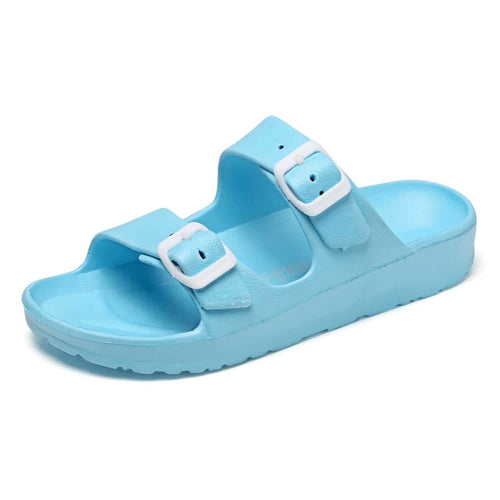 ComfyComfy - Womens Comfort Slides Double Buckle Adjustable Sandals™