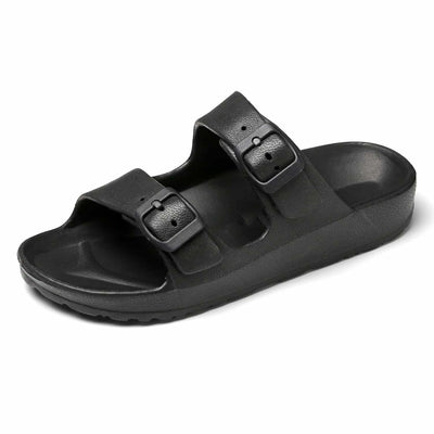 ComfyComfy™ - Women's Comfort Slides Double Buckle Adjustable Sandals - TumTum