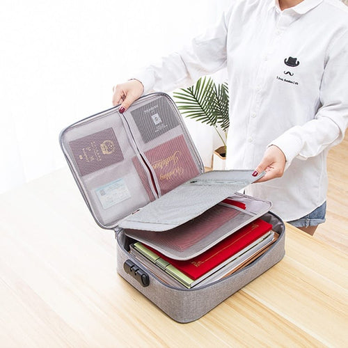 Cubpak - Water-Resistant Document Storage Bag™