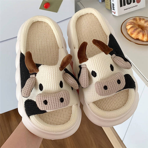 CuteFluffy Cows Slippers™