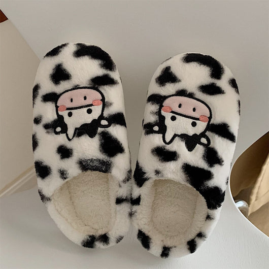 CuteFluffy Cows Slippers - TumTum