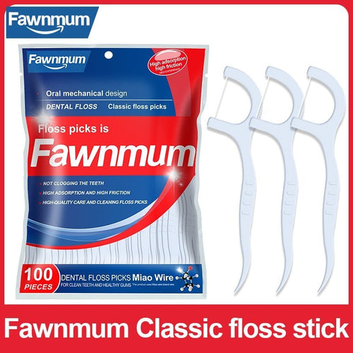 DenTek Fawnmum  - Dental Floss Flosser Picks Toothpicks Teeth Stick™
