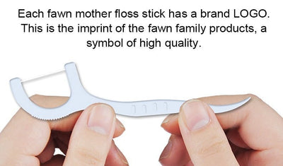 DenTek Fawnmum® - Dental Floss Flosser Picks Toothpicks Teeth Stick - TumTum