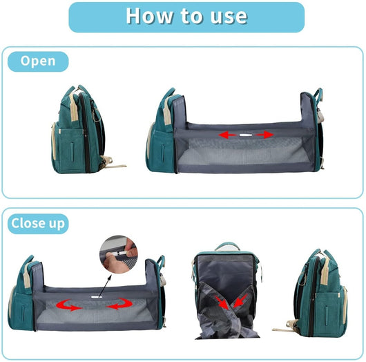 DiaperDuo ™ - Usb Diaper Bag for Baby - TumTum