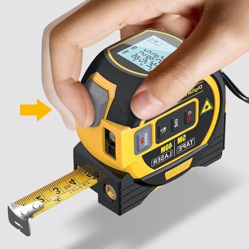 Digital and Laser Measurement Tape™