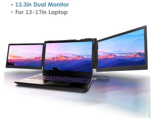 DoubleScreen   Smart Compact Laptop Monitor Extender™