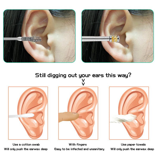 Earuger ™ - Silky Drill Ear Cleaner - TumTum