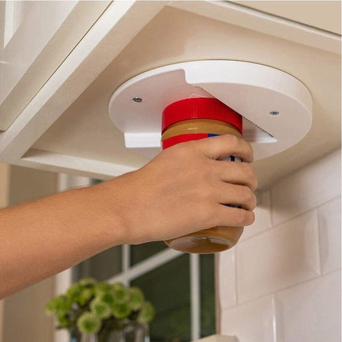 EasyJar-  Under Cabinet Jar  Bottle Opener™