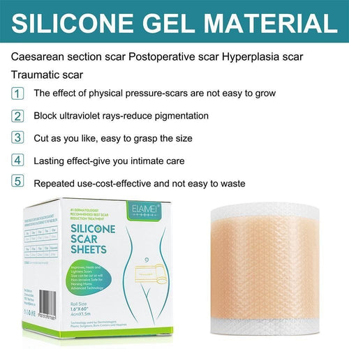 ELAIMEI Medical Soft Silicone Gel Tape for Scar Removal 16 x 60™