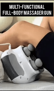 PulseGun - Pro Square Four Head Gun For Deep Tissue Massage™