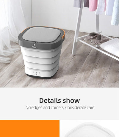 EZWash ™ - Foldable Mini Smart Washer - TumTum