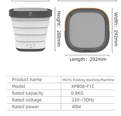 EZWash ™ - Foldable Mini Smart Washer - TumTum