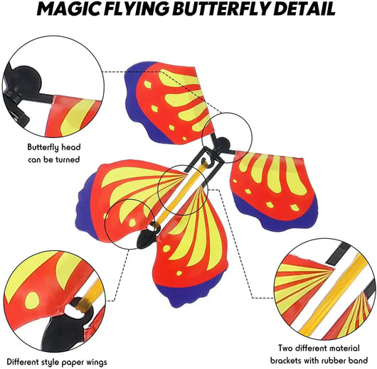 FlutterWing™ - Magic Surprise Flying Butterflies - TumTum