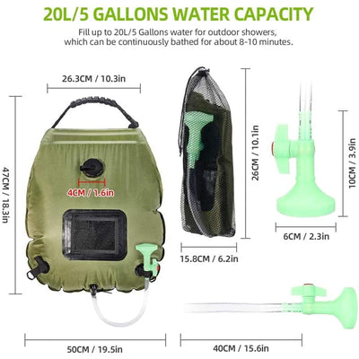 FreshCamper™ - Outdoor Shower Bag - TumTum