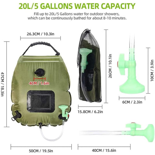 FreshCamper - Outdoor Shower Bag™