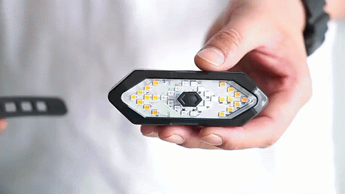 GlowAlert - Bicycle LED Rechargeable Warning Tail Light™