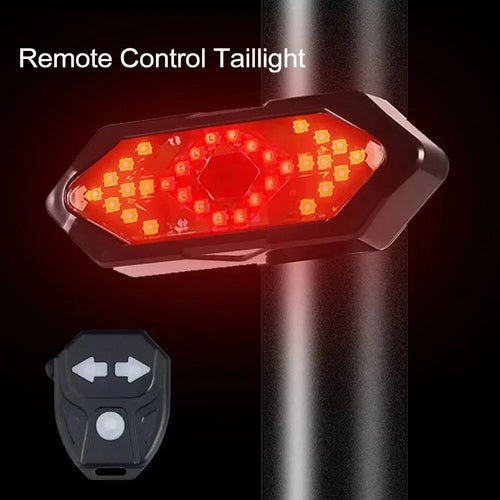 GlowAlert - Bicycle LED Rechargeable Warning Tail Light™