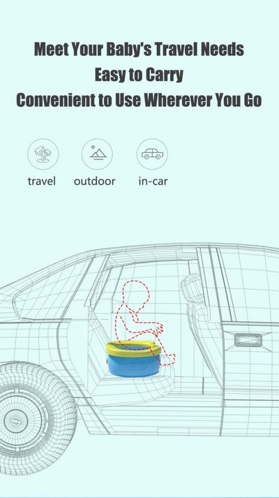 GoPotty™ - Foldable Baby Potty - TumTum