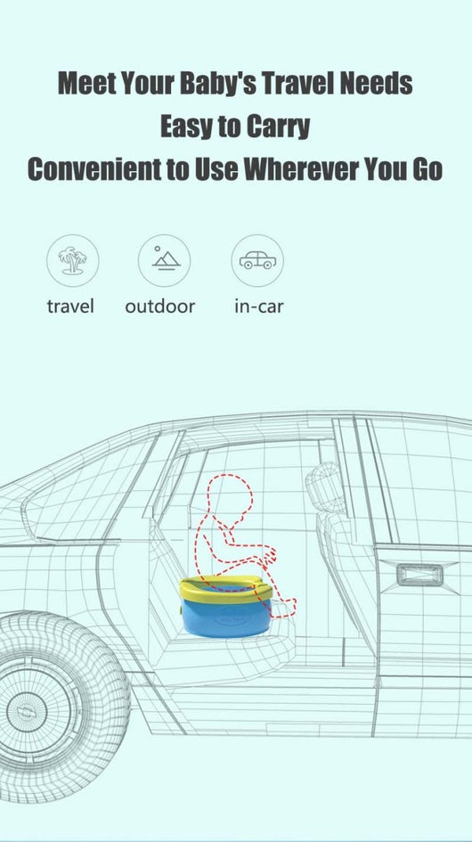 GoPotty™ - Foldable Baby Potty - TumTum