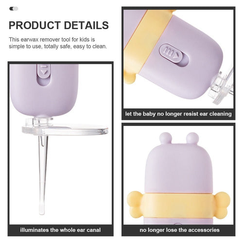 HD LED Magnifier Baby Ear Cleaner Spoon Tweezers™