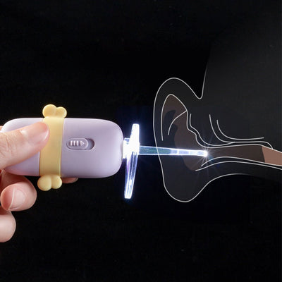 HD LED Magnifier Baby Ear Cleaner Spoon Tweezers - TumTum