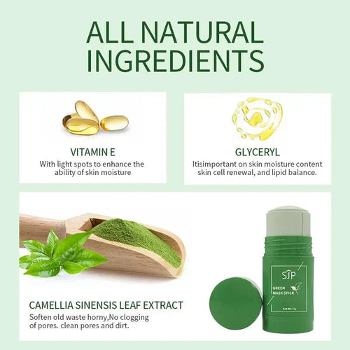 Hot Sale Poreless Deep Cleanse Green Tea Mask™