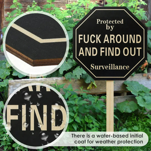 JestMark - Wooden Yard Sign™