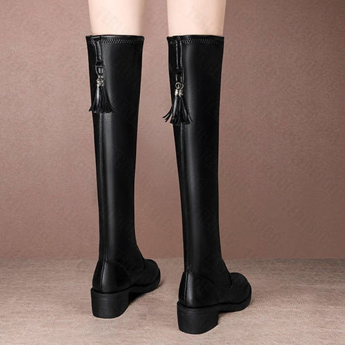 Leillant - Soft And Comfortable Leather  Wool Boots For Women™