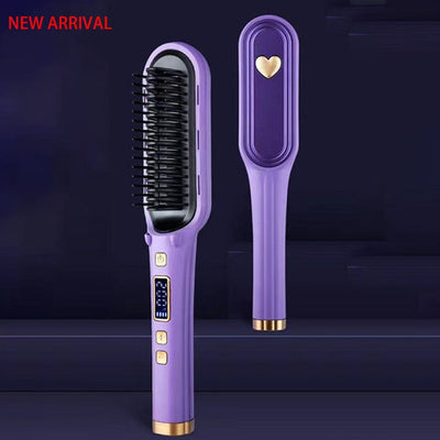 Lily's - New Auto Hair Straightener Comb - Tecanova