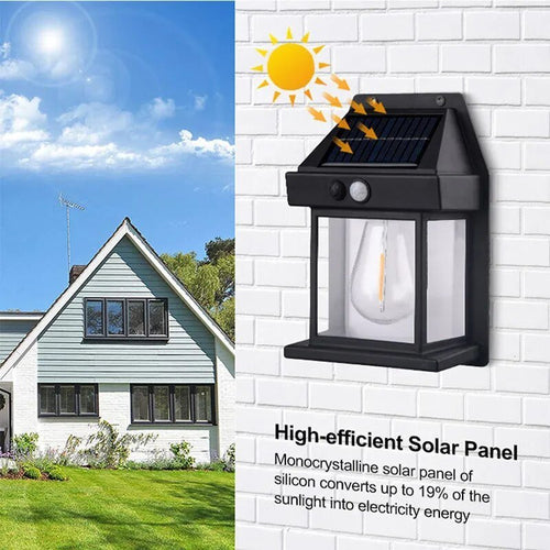 LuminaLuxe - Solar Tungsten Wall Lamp™