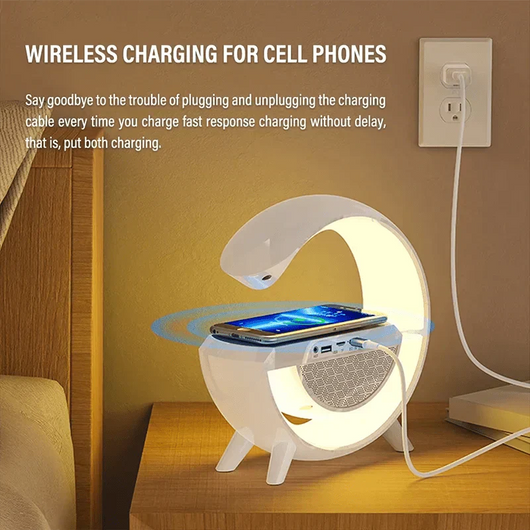 LumiSync™ - Bluetooth Speaker, Alarm Clock and RGB Atmosphere Lamp - TumTum