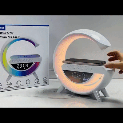 LumiSync™ - Bluetooth Speaker, Alarm Clock and RGB Atmosphere Lamp - TumTum