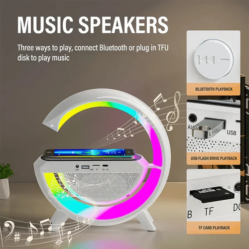LumiSync - Bluetooth Speaker, Alarm Clock and RGB Atmosphere Lamp™