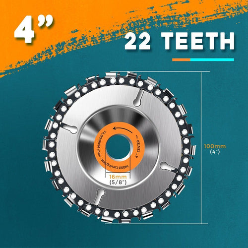 MaxGrinder 22 Teeth Saw Wood Angle Grinder Disc™