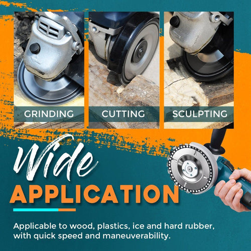 MaxGrinder 22 Teeth Saw Wood Angle Grinder Disc™