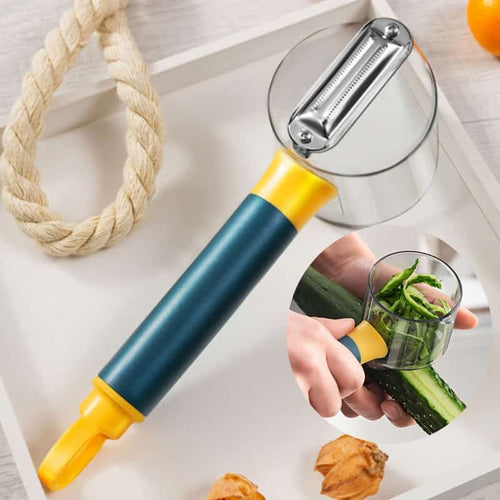 Mess-Free Fruit  Vegetable Peeler™