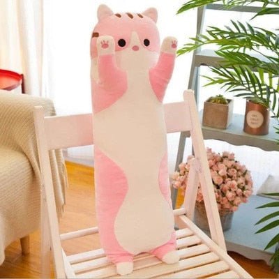 Mewaii Long giant cat Family plush pillow™