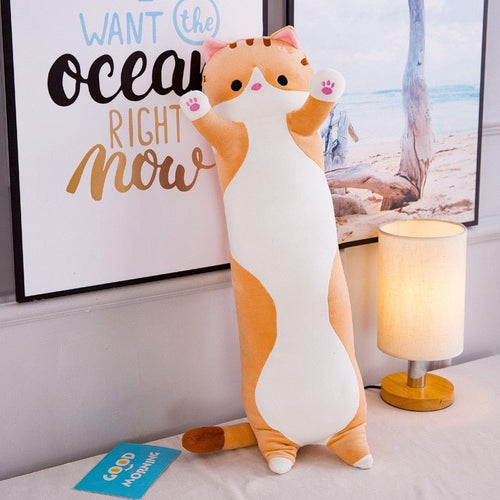 Mewaii Long giant cat Family plush pillow™