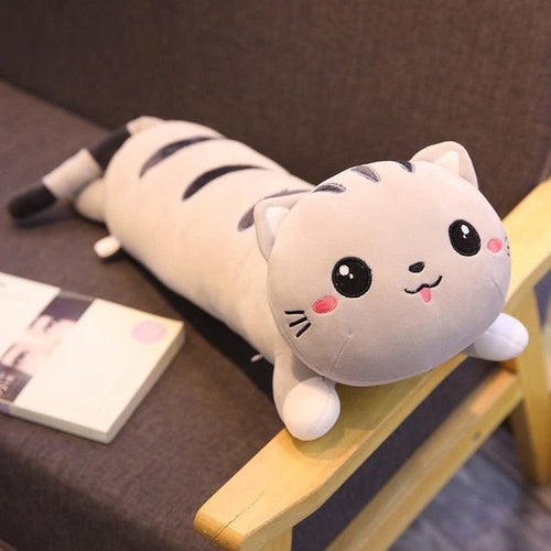 Mewaii Long giant cat Family plush pillow™